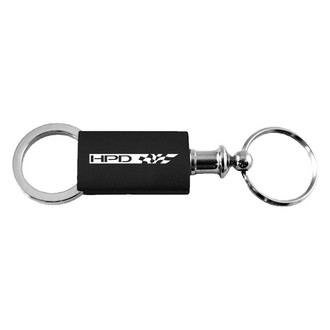 Autogold® - HPD Black Anodized Aluminum Valet Key Chain
