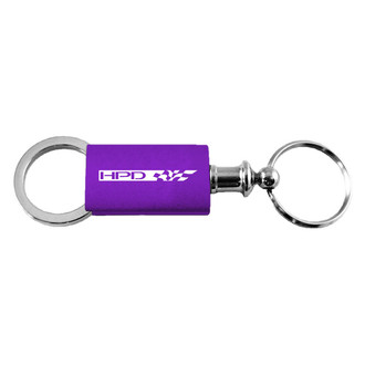 Autogold® - HPD Purple Anodized Aluminum Valet Key Chain