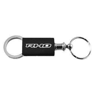 Autogold® - RHO Black Anodized Aluminum Valet Key Chain