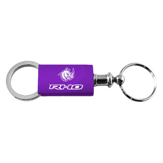 Autogold® - RHO Head Purple Anodized Aluminum Valet Key Chain