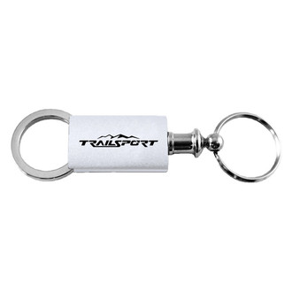 Autogold® - TrailSport Silver Anodized Aluminum Valet Key Chain