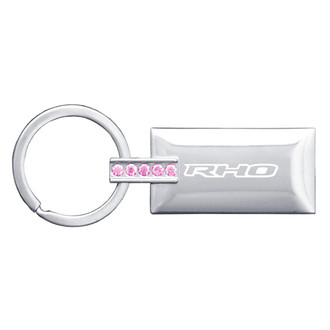 Autogold® - RHO Pink Rectangular Key Chain