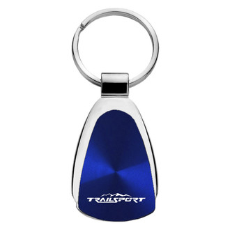 Autogold® - TrailSport Blue Teardrop Key Chain