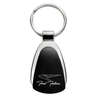 Autogold® - Falcon Black Teardrop Key Chain