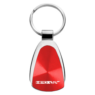 Autogold® - HPD Red Teardrop Key Chain