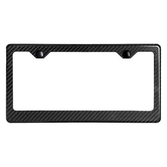 Autogold® - Gloss Black License Plate Frame