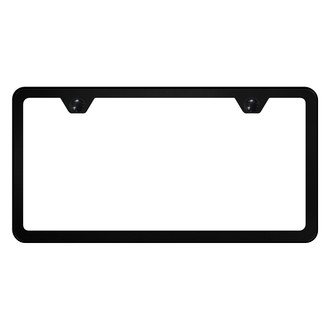 Autogold® - Slimline Plain 2-Hole License Plate Frame
