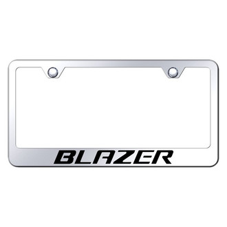 Autogold® - License Plate Frame with Laser Etched Blazer Logo