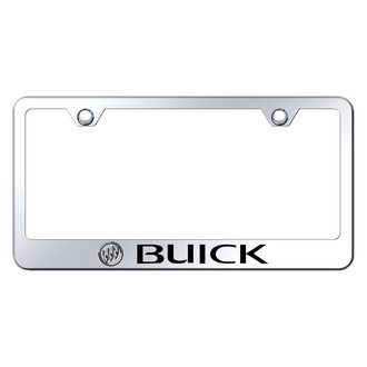 Autogold® - Chrome License Plate Frame with Laser Etched Buick Logo
