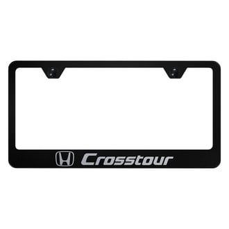 Autogold® - License Plate Frame with Laser Etched CrossTour Logo