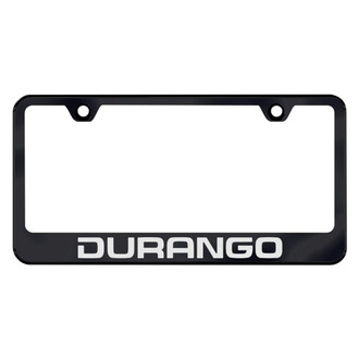 Autogold® - License Plate Frame with Laser Etched Durango Logo