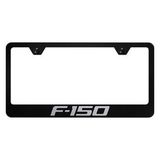 Autogold® - License Plate Frame with Laser Etched F-150 Logo