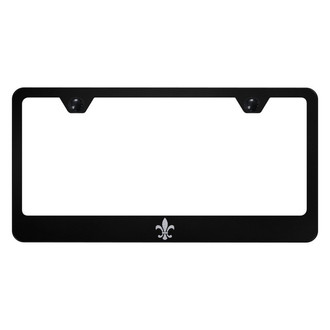 Autogold® - License Plate Frame with Laser Etched Fleur-De-Lis Logo