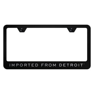 Autogold® - License Plate Frame with Laser Etched Imported From Detroit Logo