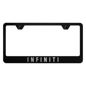 Autogold® - License Plate Frame with Laser Etched Infiniti Logo