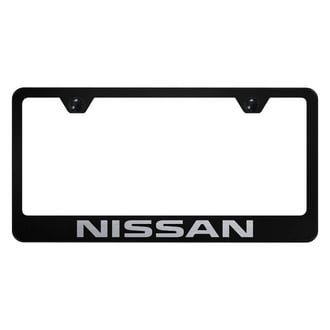 Autogold® - License Plate Frame with Laser Etched Nissan Logo
