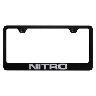 Autogold® - License Plate Frame with Laser Etched Nitro Logo