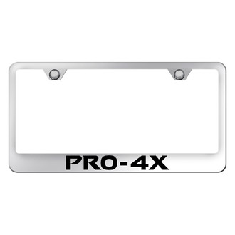 Autogold® - License Plate Frame with Laser Etched PRO-4X Logo
