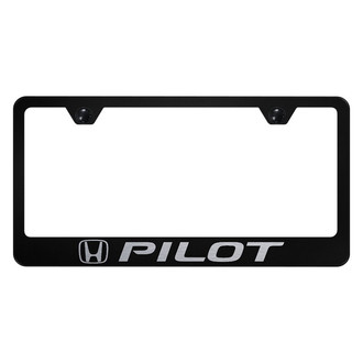 Autogold® - License Plate Frame with Laser Etched Pilot Logo