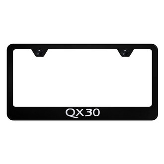 Autogold® - License Plate Frame with Laser Etched QX30 Logo