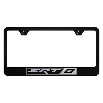 Autogold® - License Plate Frame with Laser Etched SRT-8 Logo