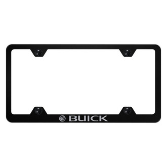 Autogold® - Wide Body License Plate Frame with Laser Etched Buick Logo
