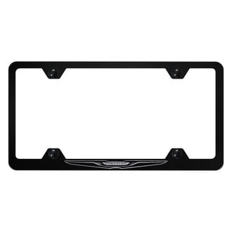 Autogold® - Wide Body License Plate Frame with Laser Etched Chrysler Only Logo
