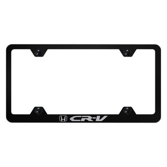Autogold® - Wide Body License Plate Frame with Laser Etched CR-V Logo