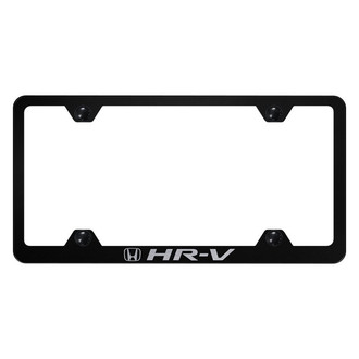 Autogold® - Wide Body License Plate Frame with Laser Etched HR-V Logo