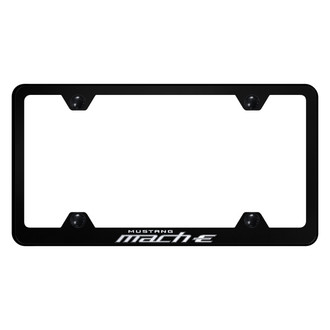 Autogold® - Wide Body License Plate Frame with Laser Etched Mach-E Logo