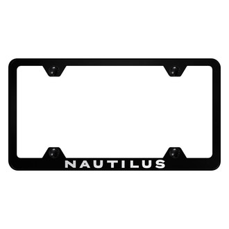 Autogold® - Wide Body License Plate Frame with Laser Etched Nautilus Logo