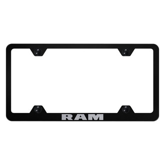 Autogold® - Wide Body License Plate Frame with Laser Etched RAM Logo