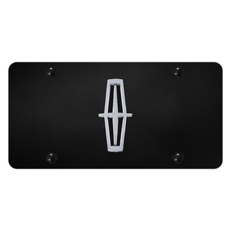 Autogold® - License Plate with 3D Lincoln Emblem