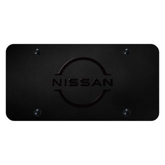 Autogold® - License Plate with 3D Nissan Logo