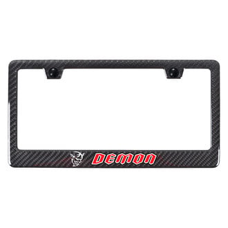 Autogold® - UV Printed License Plate Frame with Demon Logo