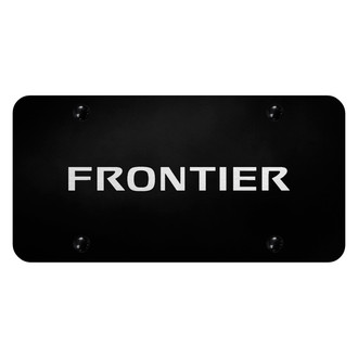 Autogold® - License Plate with Laser Etched Frontier Logo