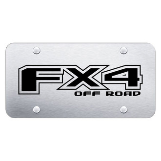 Autogold® - License Plate with Laser Etched FX4 Logo