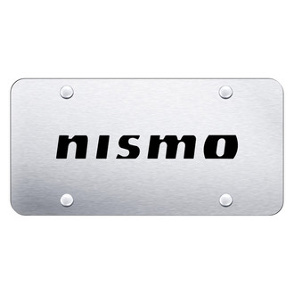 Autogold® - Brushed License Plate with Laser Etched NISMO Logo