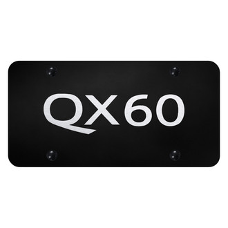 Autogold® - License Plate with Laser Etched QX60 Logo