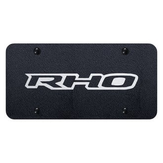 Autogold® - License Plate with Laser Etched RHO Logo