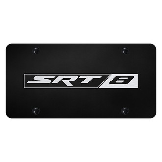 Autogold® - License Plate with Laser Etched SRT-8 Logo