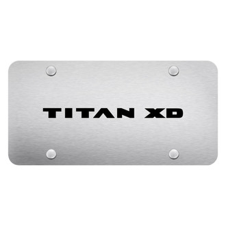 Autogold® - License Plate with Laser Etched Titan XD Logo