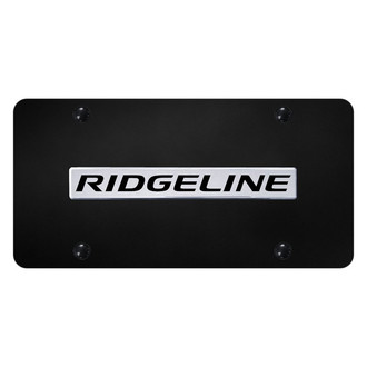 Autogold® - License Plate with 3D Ridgeline Logo