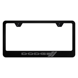 Autogold® - UV Printed License Plate Frame with Dodge Logo