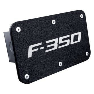 Autogold® - Class 3 Hitch Cover with F-350 Logo for 2" Receivers