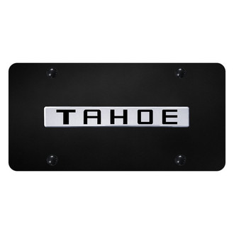 Autogold® - License Plate with 3D Tahoe Logo