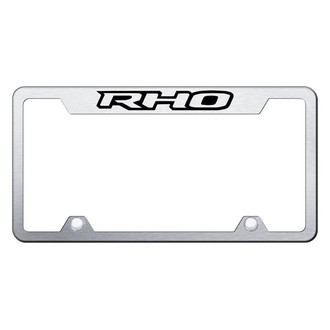 Autogold® - Truck License Plate Frame with Laser Etched RHO Logo