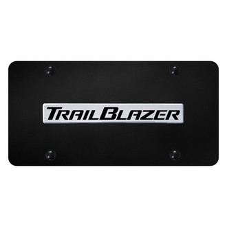 Autogold® - License Plate with 3D Trailblazer Logo