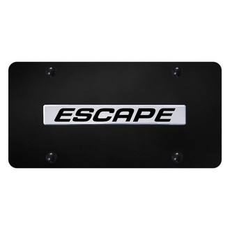 Autogold® - License Plate with 3D Escape Logo