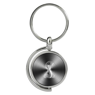 Autogold® - Cobra Black Spinner Key Chain